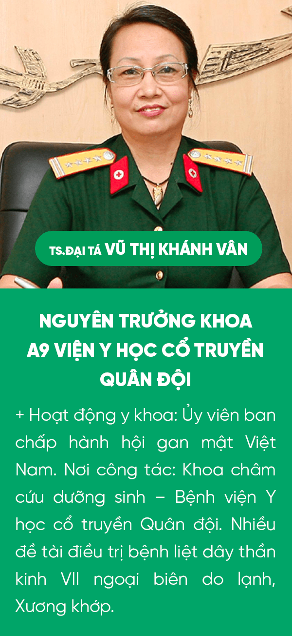 TS, Đại tá, Thầy thuốc ưu tú Vũ Thị Khánh Vân